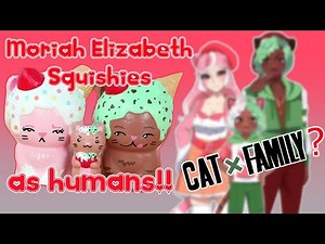 Drawing Moriah Elizabeth's Squishies as Humans!【Speedpaint+Chat】