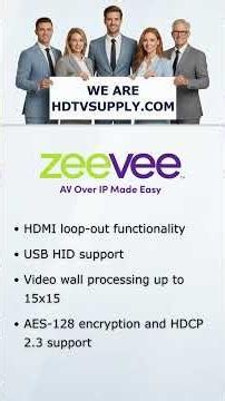 ZeeVee Z4KF2XS-E/Z4KF2XS-E-AA ZyPer4K-XSE Fiber Encoder