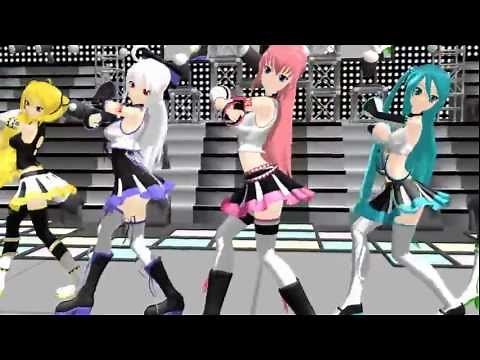 [MMD] PuruTadi Pai Rangers feat. Luka, Miku, Haku, Gumi, and Neru [HD]