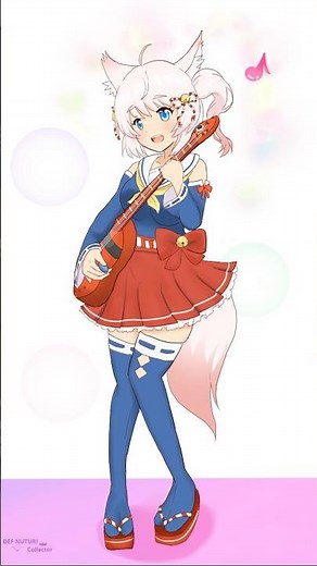 TG TF Musical Gender Transformation Boy to Kitsune Girl Transformation #boytogirl #transformation