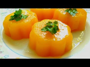 NO BAKE ORANGE DESSERT II YUMMY FRESH ORANGE DESSERT