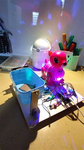 IoT Smart Cradle with cry detection, wet detection, fan and music | #iot