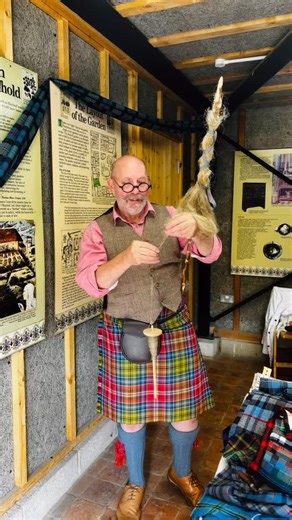 It’s Worldwide Spin In Public Day today! So here is @paulhenrykilts spinning Flax as part of his demonstrations here at the Museum today as part of our Made By Hand: Heritage Crafts & Skills weekend. #wwsipday #spinning #heritagecrafts #WDLM | Weald & Downland Living Museum