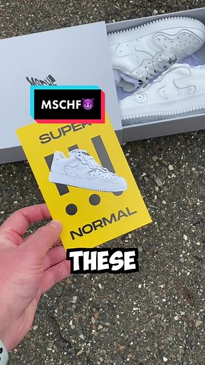 MSCHF Super Normal: Distorted Air Force 1? 😳