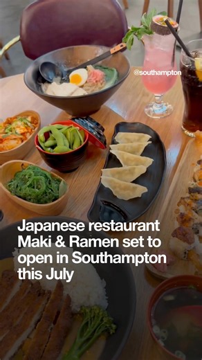 Maki & Ramen Southampton opening July 3 2026