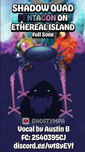 PENTUMBRA - Ethereal Island (Shadow Quad Ethereal) [My Singing Monsters] #shorts