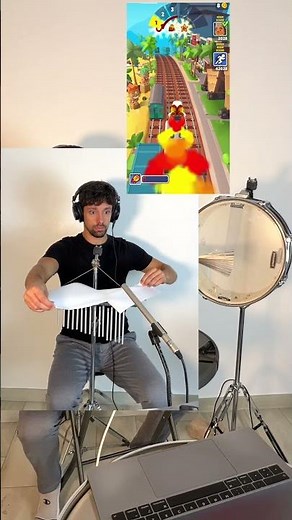 Subway Surfers with just sound effects