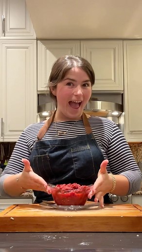 This 3 ingredient, 5 minute cranberry relish is truly the unsung hero on our Thanksgiving table each year. 😍 Comment “CRANBERRY” or “RECIPE” to get the recipe sent directly to you ☺️ It’s way better than canned cranberry sauce (which I do believe there is a place for #nostalgia), and way easier than making traditional cranberry sauce on the stove. Not to mention, it saves you some extra stove space!!! #thanksgiving #cranberry #thanksgivingprep #flavorsbyale https://alessandraciuffo.com/the-best