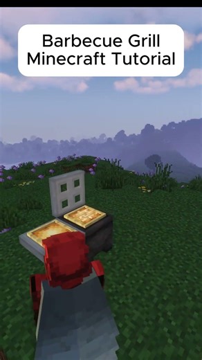 Minecraft Barbecue Grill Tutorial #minecraft