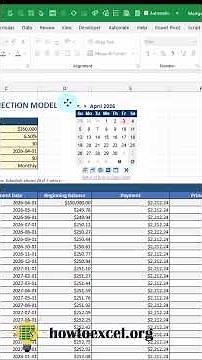Add a calendar date picker to Excel #shorts
