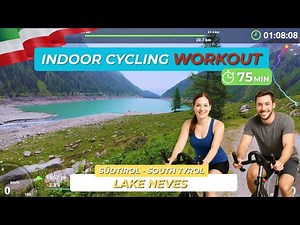 🚴‍♀️ 75-Min Uphill Cycling Workout: Lake Neves Climb – South Tyrol's Hidden Gems 🇮🇹