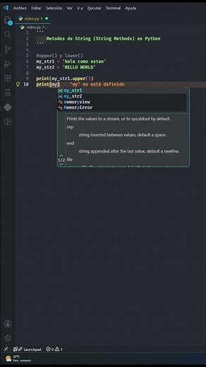 upper and lower functions in Python
