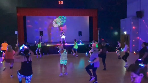 Clubbercise , the workout that's more like a night out. Clubbercise is taught in a darkened room with disco lights and glow sticks to give you that club vibe. Its a mix of dance, aerobics, toning & combat to have you sweating while smiling your way through this fun session. Taught to 90s classics to present day hits. Options are given throughout class so you can work at your own level. All abilities, all ages and all are welcome. Come & brighten up your workouts at Clubbercise. Check out www.glo