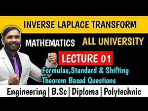 INVERSE LAPLACE TRANSFORM|MATHEMATICS|LECTURE 01|Formulae|Standard & Shifting Theorem Based Question