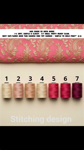is fabric per kaun sa thread use Karen aap hamen comment mein bataen 🧵❔#fashion #shorts #short