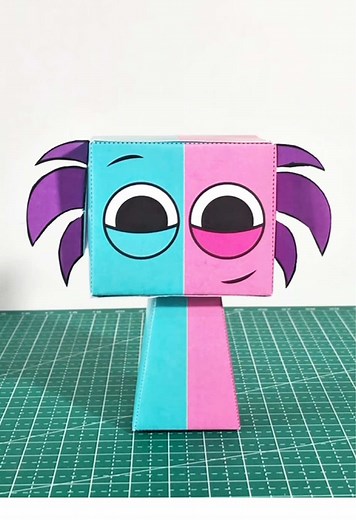Lets make Semi Hemo #papercraft ##sprunki #incredibox #fypage #semihemi
