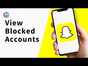 How To View Blocked Accounts on Snapchat || Step by Step Tutorial