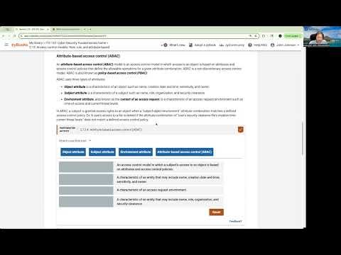 ITS 122 - 2.13 - Access Control Models: Role, Rule, and Attribute-Based