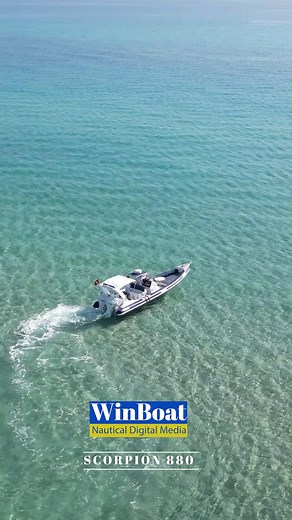 Essai en mer du semi rigide de construction Tunisienne #SCORPION 880 au performance exceptionnel avec l'expert nautique Anis Zarrouk #bateau #mer #plaisance #été #tourisme #plage | WinBoat