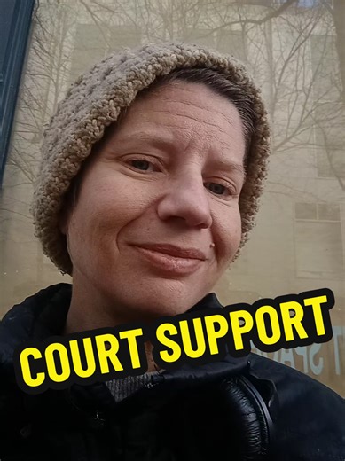 COURT SUPPORT today, but it didn't last long because Nick Sortor didn't show up. Apparently, he is stuck in DC because he waited until the last minute to travel and got caught in the storm. So now, he has to give up his spring break for court. poor baby. Cozca's trail starts tomorrow so I'll be back down here for that. come if you can to support a true warrior. #courtsupport #fyp #revolution #abolishice #icewatch @MeidasTouch @Ptown Inflatable Resistance @Derisive Media @Vinny in the street @Cap