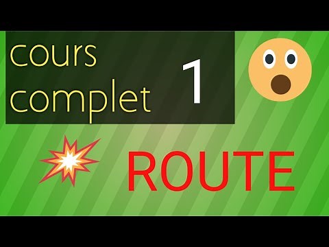 COURS ROUTE PARTIE 1 generalite sur les routes...genie civil