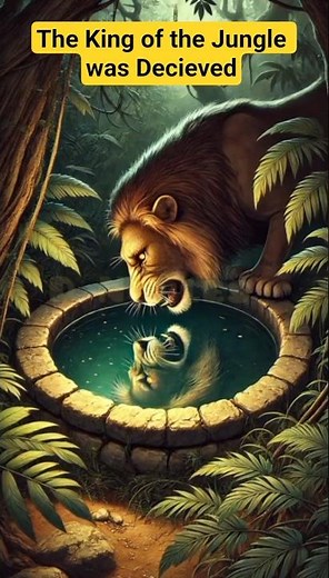 The Lion and the Clever Rabbit | Moral Story About Wisdom Outsmarting Strength | African Folktale