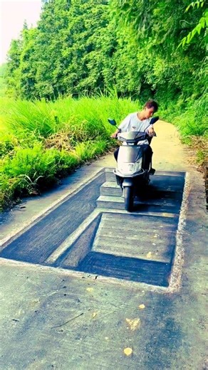 18K views · 69 reactions | 3d drawing illusion art on road part 743 殺 Where is my dog? #fbreels #fbreelsvideo #illusion #drawing #Amazing | 3d drawing | Facebook