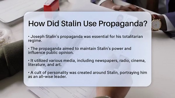 How Did Stalin Use Propaganda? - International Policy Zone
