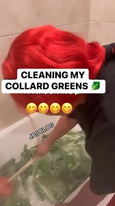 556K views · 4K reactions | HOW I CLEAN MY COLLARD GREENS 塞  Part 2 | JAS BLOG PAGE | Facebook
