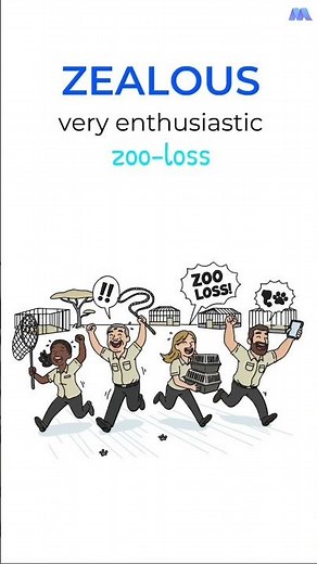 SAT Vocabulary #0212: ZEALOUS (Meaning + Memory Trick)