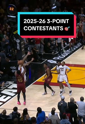 2025-26 NBA All-Star 3-Point Contest Contenders