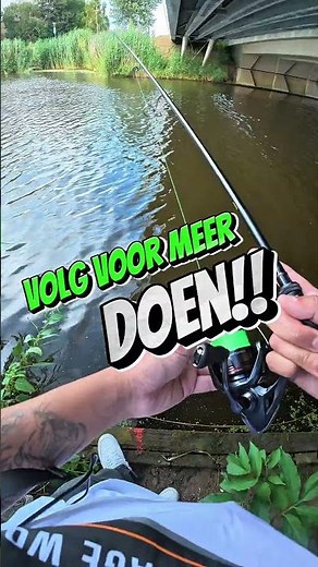 Nieuwe set! Geweldige hengel! #vissen #fishing