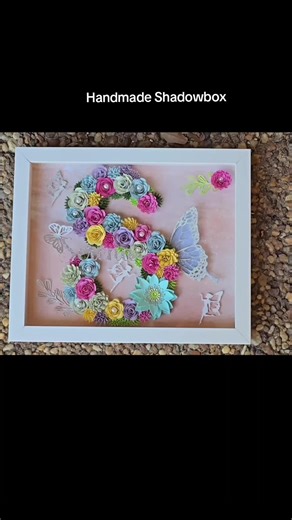 Handmade with love! 💕 These beautiful shadow boxes are filled with delicate paper flowers, carefully crafted to create a stunning, one-of-a-kind gift. Perfect for birthdays, anniversaries, or just because! ✨ Add a personal touch to your space with this elegant decor piece. DM to order! 💐 #HandmadeGifts #paperflower #shadowboxart