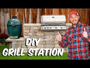 Build with Roman - How to Build a Willard Grill Station w/ Kamado Pad - Tips and Tricks