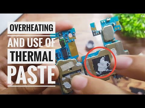 Do THERMAL PASTE stop OVERHEATING in Smartphones? - nonscientific experiment