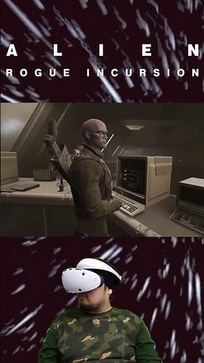 You can wear a cap in this VR game! Alien: Rogue Incursion (VR2) #shorts #vrgames #psvr2