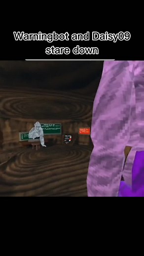 Warning Bot Sound for Daisy | Scary Gorilla Tag Staredown