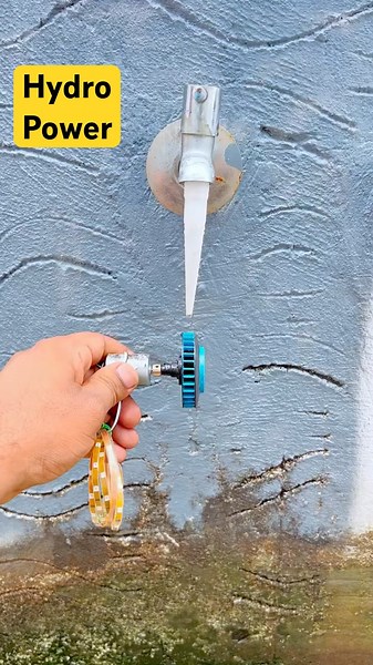 How to generate electricity using water #generator #hydropower