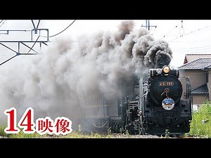 【D51498 C6120】爆煙のSLぐんまみなかみ2022（上越線）SLぐんまよこかわ steam locomotive
