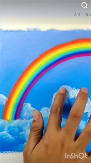 #draw beautiful ramboo 🌈🌈🖌️