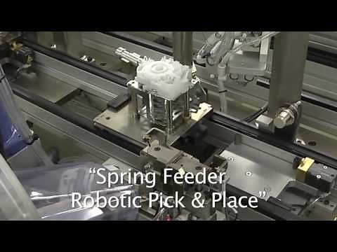 Spring Feeder Robotic Pick and Place