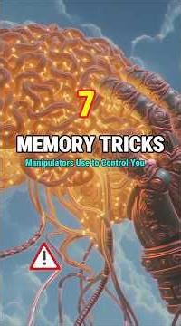 7 Dark Psychology 😈 Memory Tricks Manipulators Use