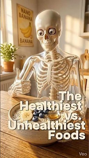 The Healthiest vs Unhealthiest Foods