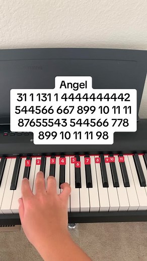 Angel // follow my instagram: jessnotes123 #piano #pianotutorial #pianomusic #pianocover #pianolesson #angel #hallebailey #foryou #fy #fyp #beatbit