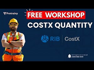 CostX Free Workshop | Quantity Takeoff & Estimation Demo | PROTRAINY