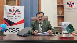 😃 Free Orientation Session with Sir Naveed Sabri on 10th January 2022. National Coaching Institute is pleased to announce English Essay & English Precis and Composition Session with Professor Naveed Sabri. 🙌 Join us today and start your journey. New Batch: 11th January 2022 Features of the course: ✅ On-campus Online Classes (As per convenience) ✅. Individual Attention ✅. Complete Preparation of Essay Exam, Covering all Relevant Areas ✅. Step by step approach towards precis writing, Grammar, an