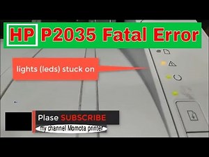 HP LaserJet P2035 Printer Problam Solution