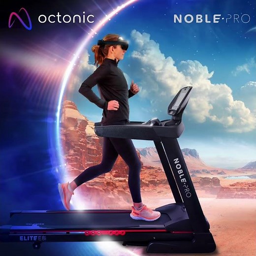 Octonic VR 2.0 With More Worlds, 40 Treadmill Brands Support, Full Integration with NoblePro & more