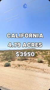 4.79 Acres with road access for Sale in California City California for $3,950 #land #property #investing #cheap #forsale #sale #vacantland #landcentury #USA #fyp #viral #realestate #realestateagent #realtor #realtors #realestateagents #flip #flips #flipping #properties #propertyforsale | Land Century