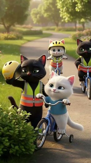 Bicycle Safety! 🚲 | Pixar Cats Safety Lesson